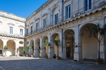 Obraz premium The Old town of Lecce, Apulia Region, Italy