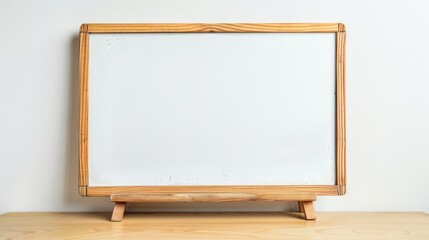 White background board for school announcements