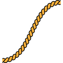 Obraz premium Cute & Attractive Brown Rope Element