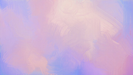 Abstract oil painting of a sunset