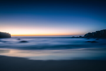 Obraz premium sunset over the sea