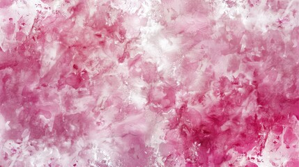 Watercolour art with tie dye and grunge texture in pink and white featuring a bleached surface effect and aquarelle wash Influenced by traditional ethnic arts