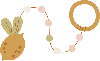 Teether Baby Hanger Toy