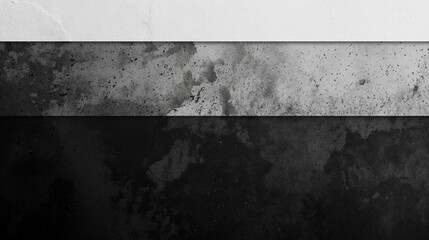 Fototapeta premium A black and white photo of a wall with a white stripe