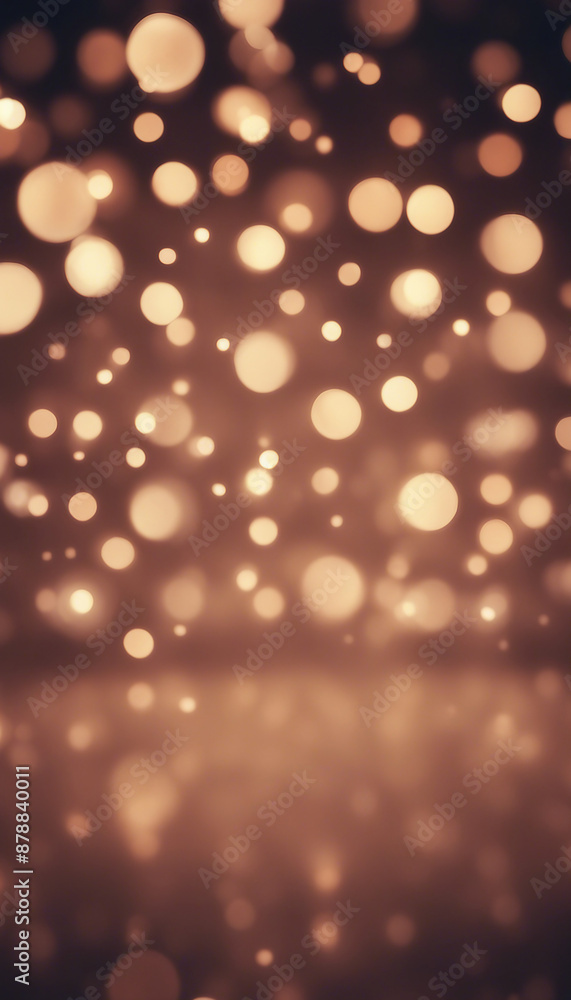 Poster bokeh abstract vertical animation background