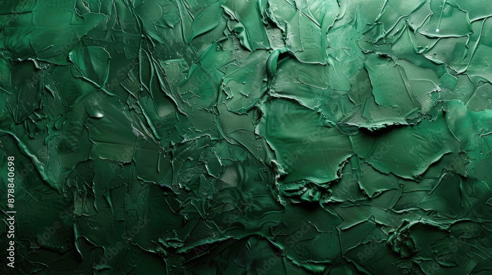 Poster abstract green background with space for text pearl brown texture for design and walls