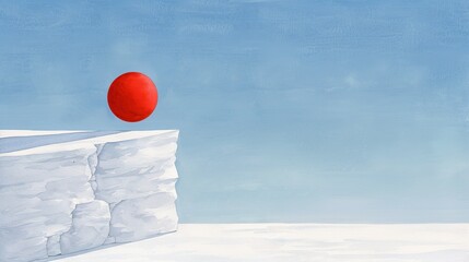 Artistic watercolor paintings depicting the thrill and satisfaction of overcoming challenges and achieving personal milestones. Illustration, Image, , Minimalism,