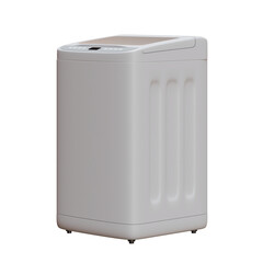 Top Loading Washing Machine 3D Render Illustration