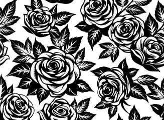 rose seamless pattern design for 40oz laser tumbler, mockap, warp tumbler v2
