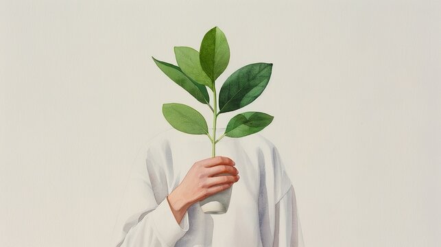 Joyous watercolor artworks illustrating the collaborative effort and synergy of teamwork, perfect for themes of unity and mutual support. Illustration, Image, , Minimalism,