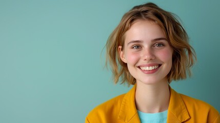 High-resolution portraits capturing genuine happiness and success, ideal for motivational themes and personal growth. High Resolution picture, , Minimalism,