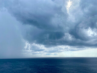 Obraz premium clouds over sea