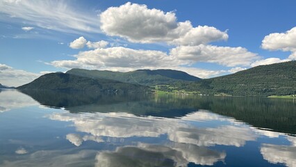 lake in the mountains