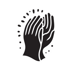 Applause set clapping hands icon set vector illustration