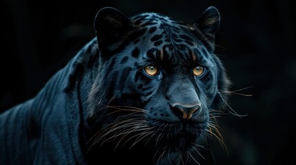 Obraz premium Black Panther Close Up