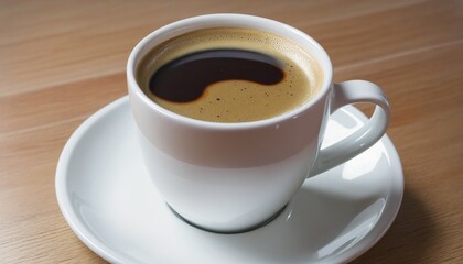 Fototapeta premium coffee drin in cup, isolated