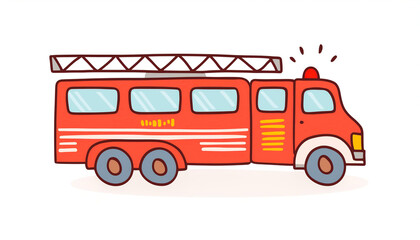 緊急車両　消防車