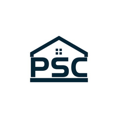 PSC logo. P S C design. White PSC letter. PSC, P S C letter logo design. P S C letter logo design in GOLD, GOLDEN LOGO, THREE, style. letter logo set in one artboard. P S C letter logo vector design.