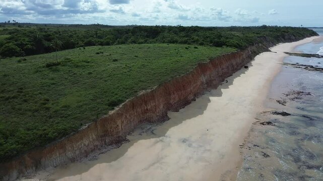 coastline cliffs