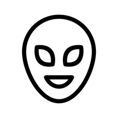 Alien Icon Vector Symbol Design Illustration