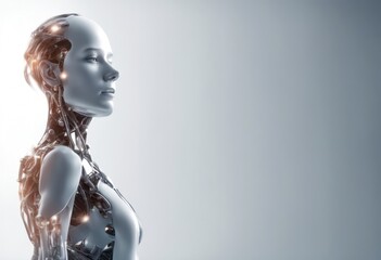 business virtual idea technology encryption medicine form brain polygonal avatar robot background figure body explosion olated digital intelligence three design dimensional graphic dot white wireframe