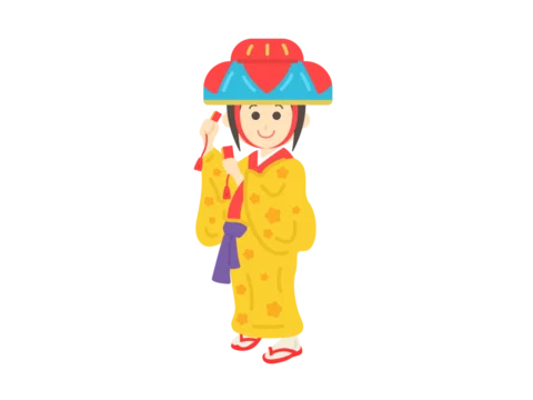 *琉球舞踊*焼絵***** 琉球舞踊*焼絵*****