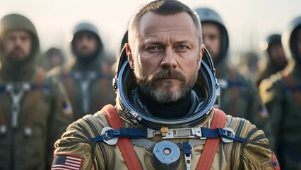 portrait of an astronaut