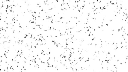 Modern Light silver glitter confetti background. Confetti celebration, Falling Silver abstract decoration for party, birthday celebrate, anniversary or event, festive