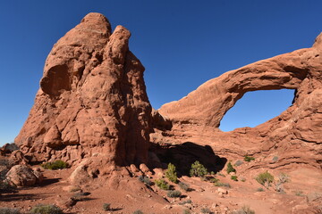 Fototapeta premium Arches National Park in Moab, Utah USA