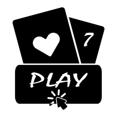 poker Solid icon