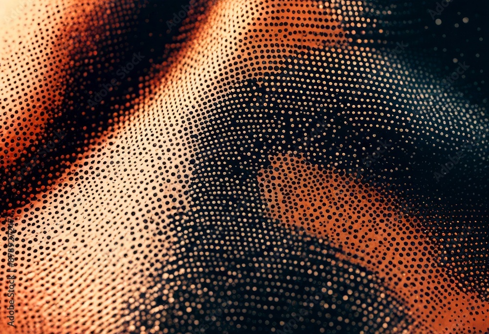 Poster dots corner halftone background abstract gradient smooth withering fading illustration texture