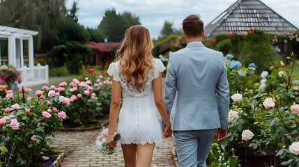 Naklejka premium Marry