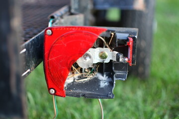 Broken Brake Light