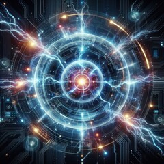 Obraz premium energy of fractal realms