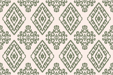 Seamless pattern ethnic design, ikat seamless pattern, ikat art. beautiful hand drawn Design for textile and printin gethnic pattern.beautiful pattern. folk embroidery,bohemian style, abstract art	