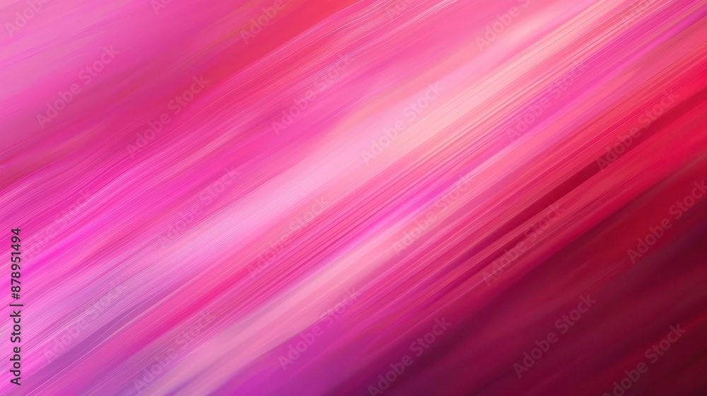 Poster abstract background, gradient blurs in rich tourmaline pink transitioning to deep magenta, creating 