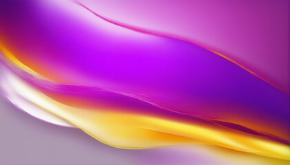 Obraz premium Minimalist purple yellow curve background image