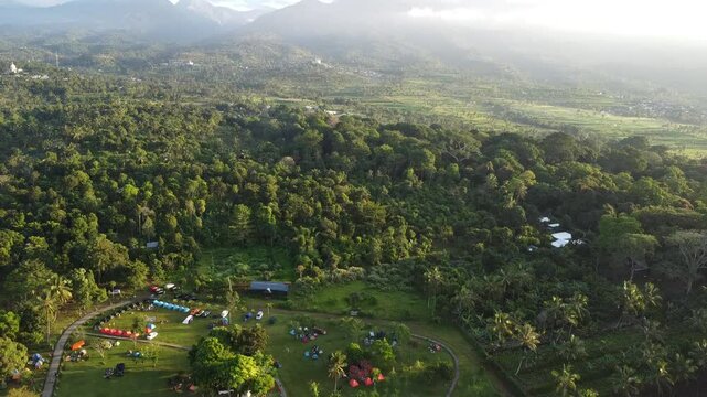 lemor botanical garden or kebun raya lemor