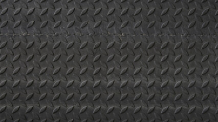 black metal floor texture background, construction industry
