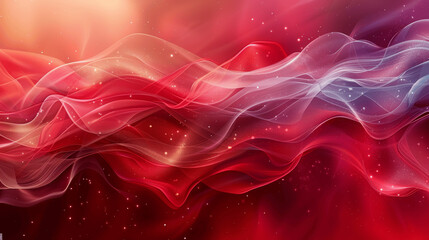 Obraz premium Red Abstract Background Gradient Soft Lines Elegant Modern High Resolution