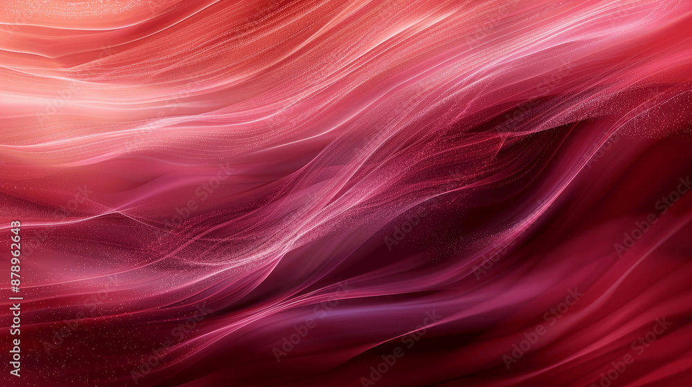 Poster red gradient abstract background elegant modern soft curves high resolution banner wallpaper design