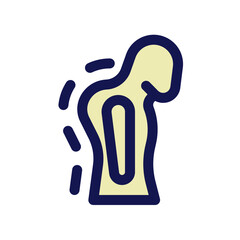 Kyphosis Icon