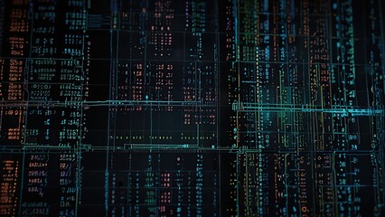 Digital technology abstract background