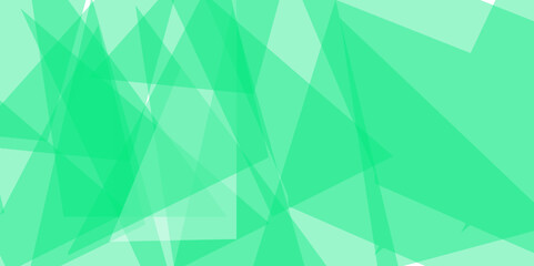 Abstract green on light green background modern design. Vector illustration EPS 10. Geometric design. Colorful gradient mosaic background.  Geometric triangle, mosaic, abstract background.