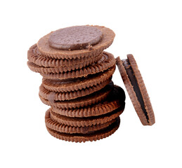 cookies chocolate on transparent png