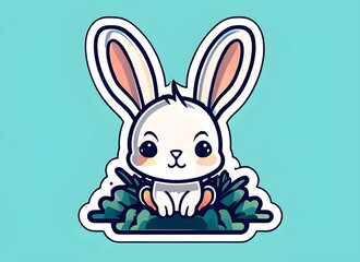 Fototapeta premium rabbit generative ai