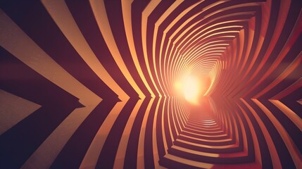 Obraz premium Retro Vintage Abstract Background with Geometric Shape and Speed Motion Perspective Line