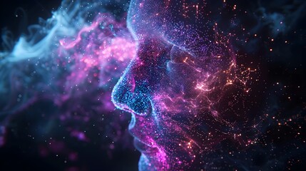 Cosmic Synergy:AI-Driven Interstellar Explosions of Chromatic Radiance