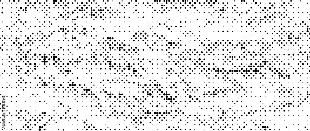 Poster pixelated grain texture bitmap. abstract dotted glitchy pattern. dither grunge background. video gam