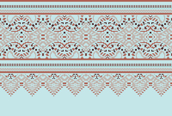 Tribal striped seamless pattern. Aztec geometric black-white background. Can be used in fabric design for clothes, accessories, decorative paper, wrapping,